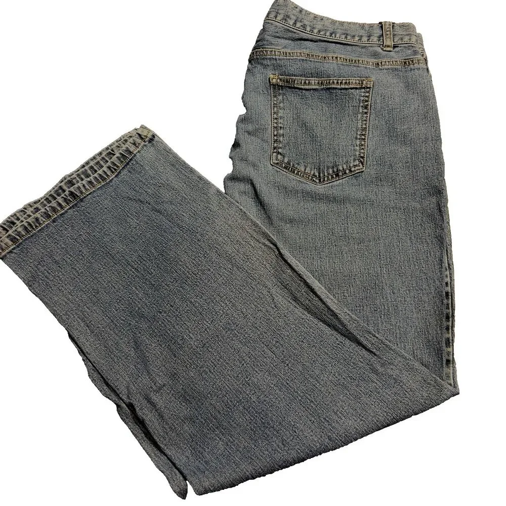 Christopher & Banks Ashburn Jeans 16P High Rise Classic Straight Stretch 34x26